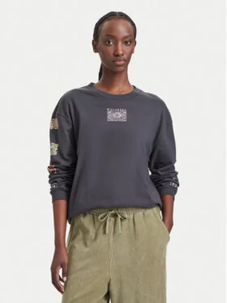 Billabong Bluza Oversize črna