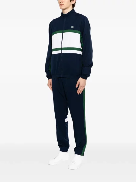 Анцуг Lacoste на райета синьо