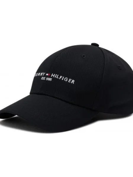 TOMMY HILFIGER Sapkák sötétkék / piros fehér fekete