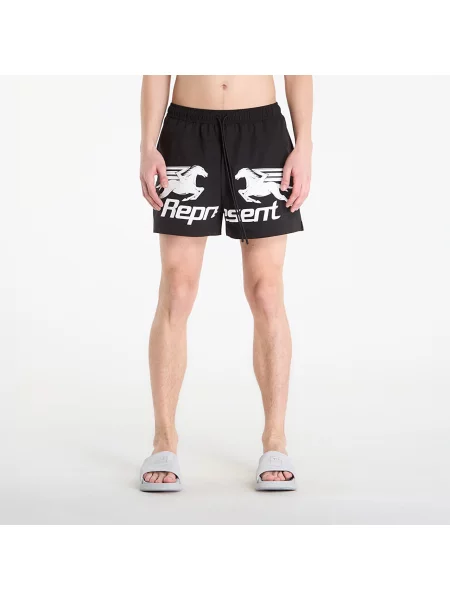 Kratek plavalne hlačke Represent črna