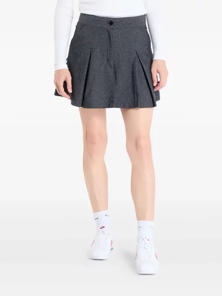 Tricou Nike din piele alergare plisat negru