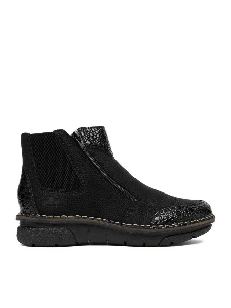 Botine Rieker negru
