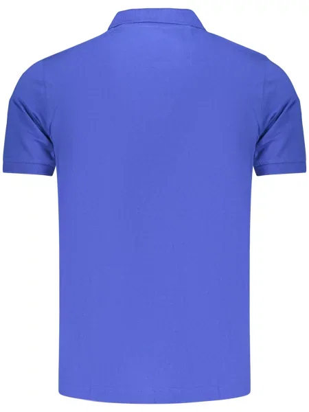 Tricou polo Lotto albastru