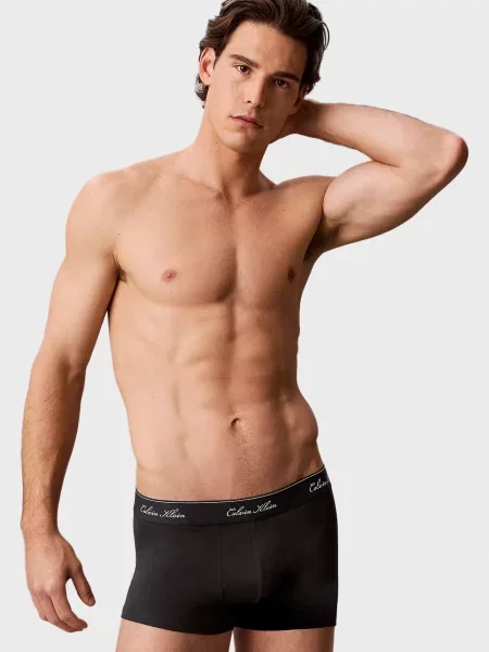 Боксеры Calvin Klein с низкой посадкой черные