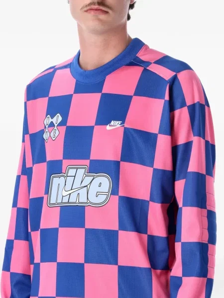 Tricou Nike cu buline plasă alb