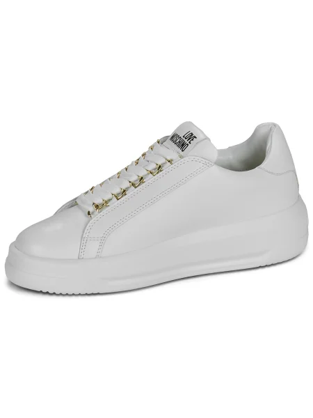 LOVE MOSCHINO Sneakersy biela