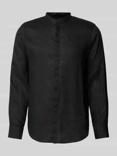 Koszula Armani Exchange klasyczna czarna