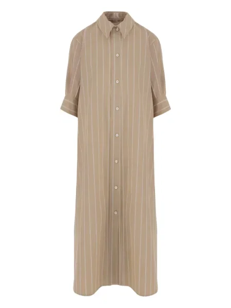 Rochie Jil Sander cu dungi de costum
