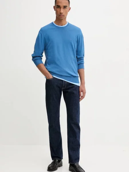 Calvin Klein svetr pánský modrý