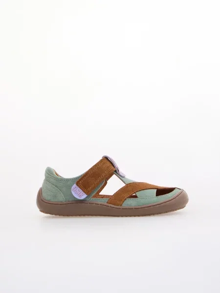 Детские сандалии Osik Barefoot зеленые