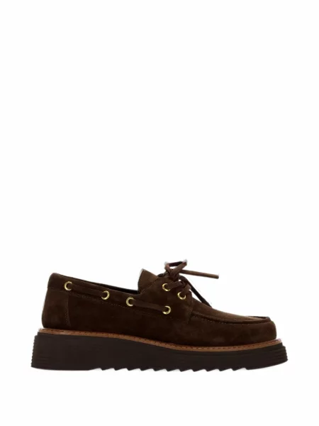 Pantofi loafer Bruno Premi cu platformă maro