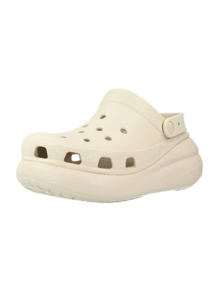 Papuci Crocs bej