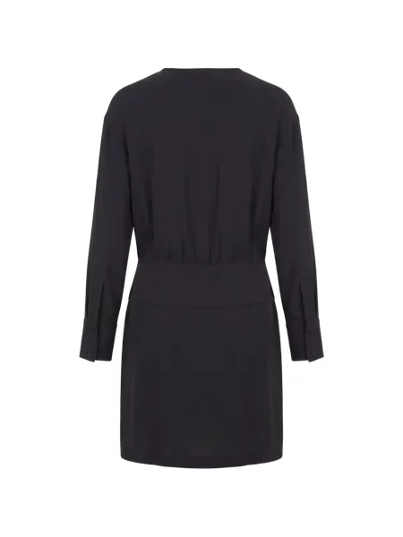 Lung rochie mini Sportmax plic negru
