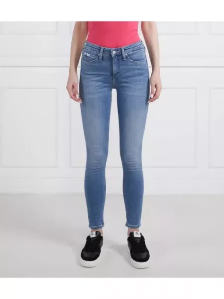 Calvin Klein Jeans Farmer | skinny fit | mid rise kék
