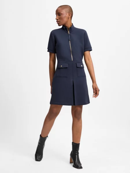 JOOP! Sukienka Kobiety jednolity 36 niebieski