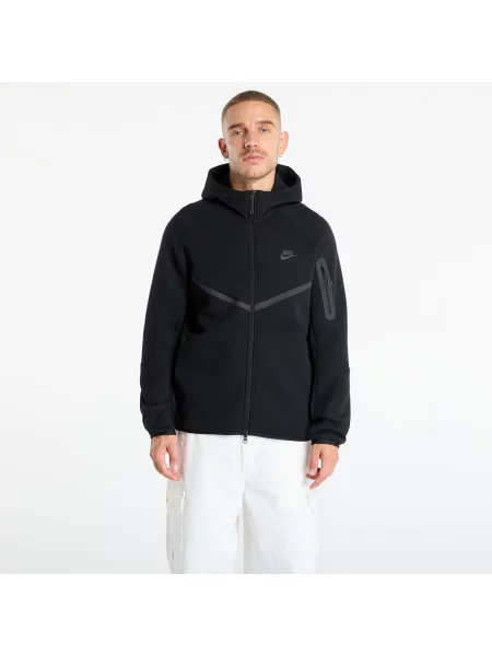 Fleece μπουφάν Nike μαύρο