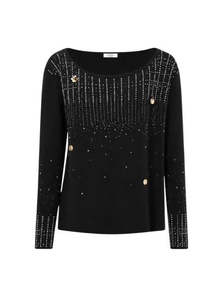 Sweter Fracomina czarny