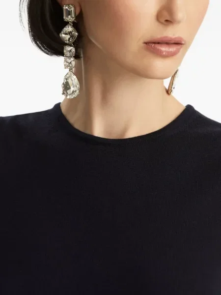 Top Oscar De La Renta albastru