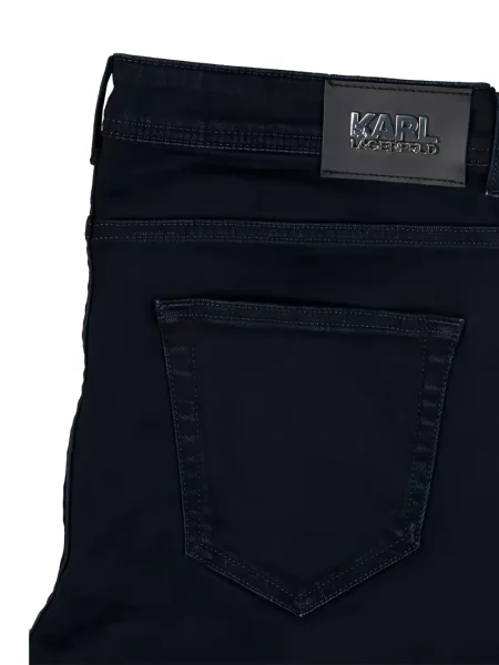 Blugi Karl Lagerfeld cu 5 buzunare albastru