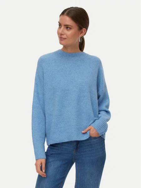 VERO MODA Pulover VMBOOM svijetloplava