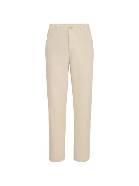 Pantaloni Brunello Cucinelli de catifea cord cu 5 buzunare