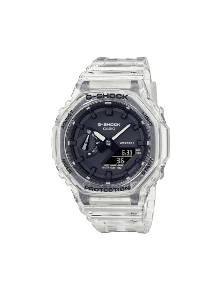 Прозрачни часовници G-shock бяло