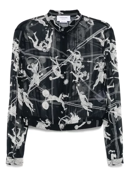 Bluză Thom Browne albastru