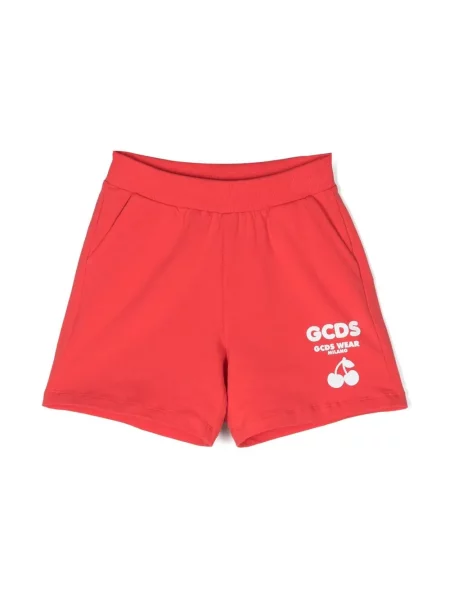 Szorty dziecięce Gcds czerwone