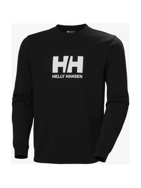 Bluza Helly Hansen Logo Crew czarny logo S biały
