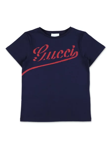 Koszulka dziecięca Gucci niebieska