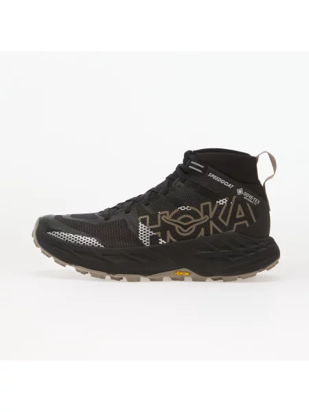 Sneakers Hoka® M Speedgoat 7 Hike GTX Black/ Pebble Grey EUR 42 negru