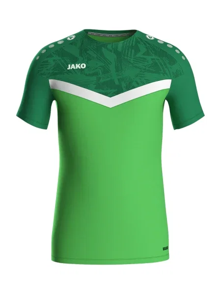 JAKO Tehnička sportska majica zelena / tamno zelena bijela