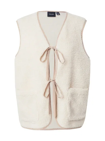 VERO MODA Vestă VMCLEO' bej
