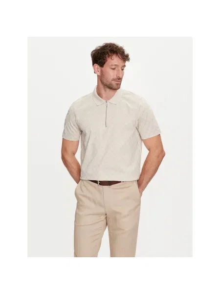 JOOP! Поло 17 Modern Fit бежевий