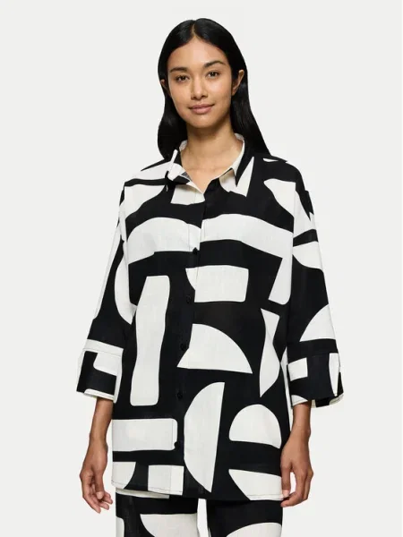 Triumph Cămașă Summer Oversize negru