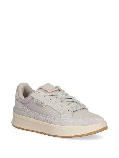 Бягане панталон Adidas на платформе с принт розово