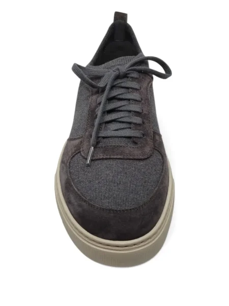 Sneakerși Henderson Baracco din piele de căprioară gri
