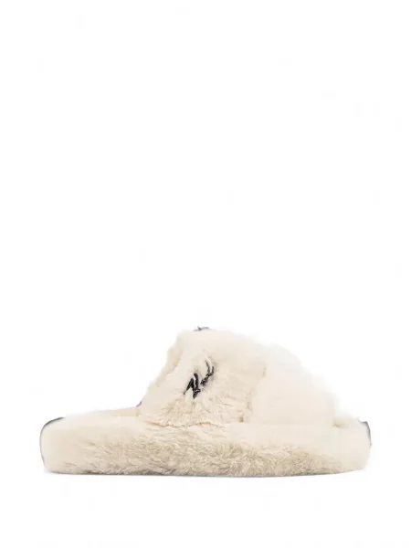 Papuci de casă Karl Lagerfeld cu broderie