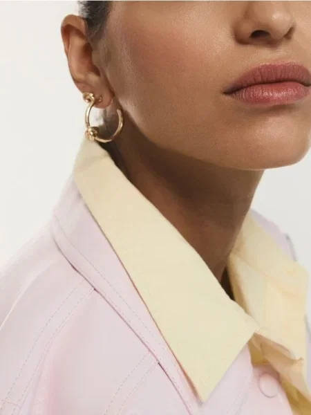 Reserved Set de cercei auriu