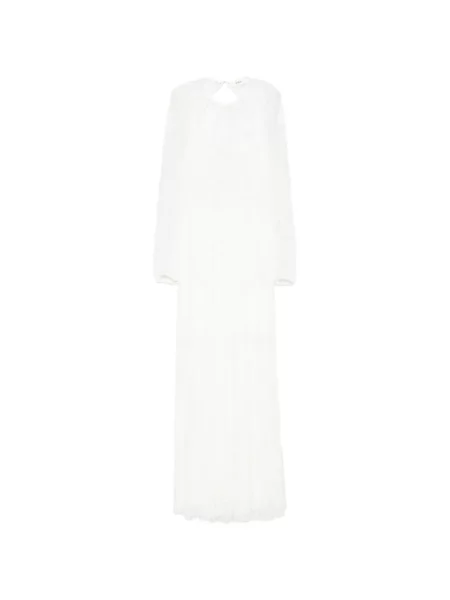 Rochie maxi Ba&sh din dantelă alb