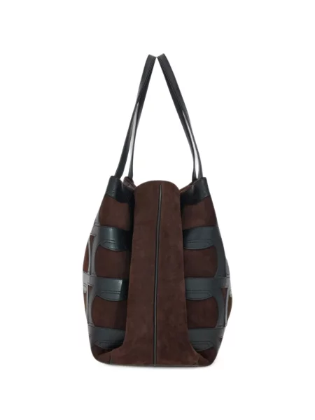Geantă shopper Ferragamo maro