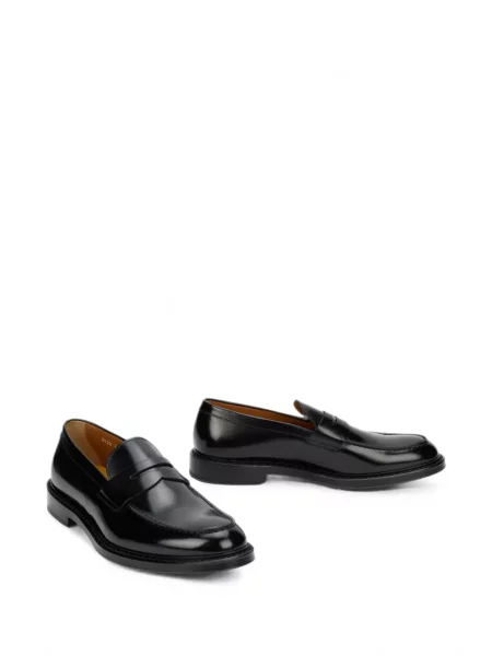 Pantofi loafer Doucal's din piele negru