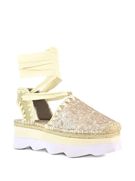 Platform talpú espadrilles Mou