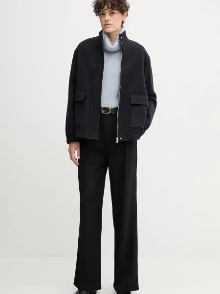 Куртка Sandro Ferrone демісезонна oversize синій