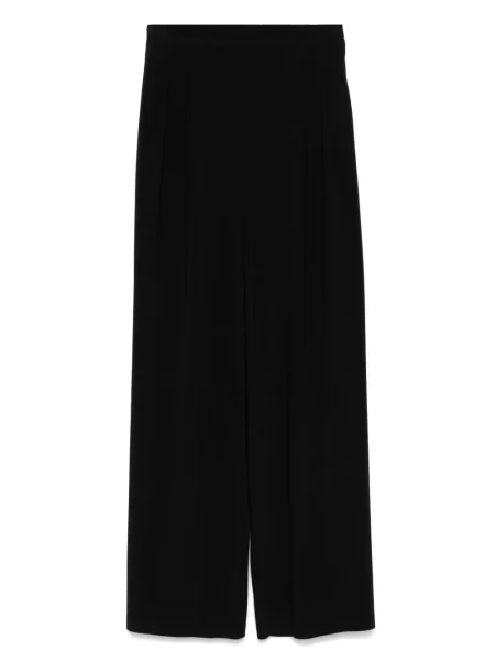 Pantaloni Norma Kamali plisate negru