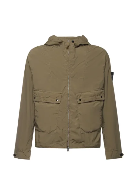 Geacă Stone Island cu glugă cu strasuri