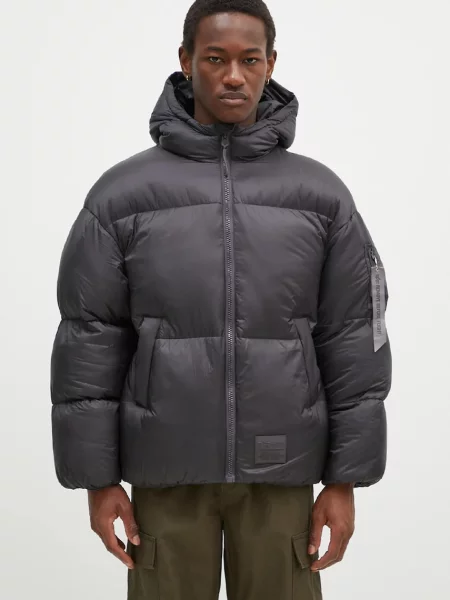 Φουσκωτό μπουφάν Alpha Industries Cloud Puffer Bomber Vintage Grey L γκρι