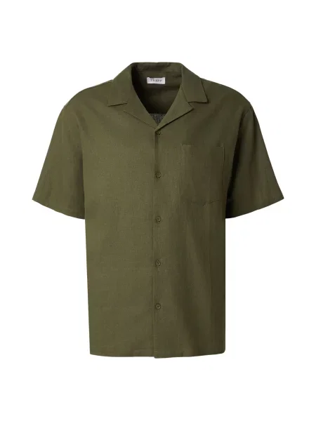 TRAPP Cămașă Lino kaki