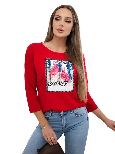 Halenka Kesi červená