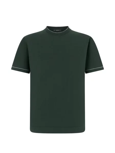 Tricou Boggi Milano tricotate verde